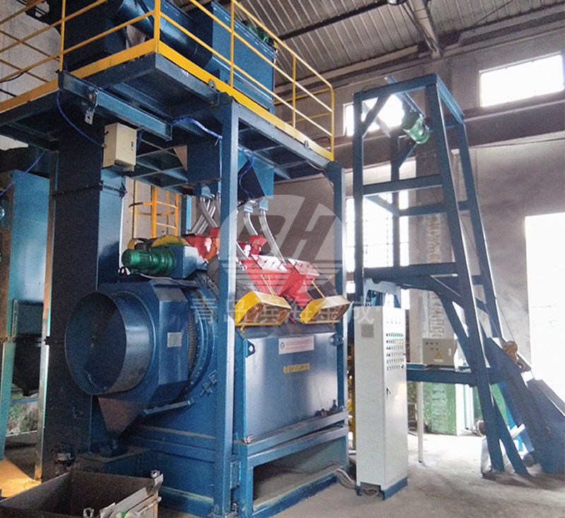 拋丸清理機的工作原理